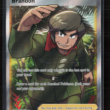 Pokemon 2022 Silver Tempest Brandon SR FA #188/195