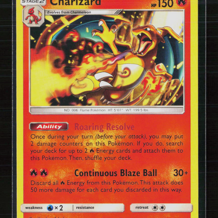 Pokemon 2019 Team Up Charizard #14/181