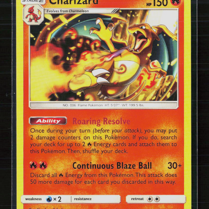 Pokemon 2019 Team Up Charizard #14/181