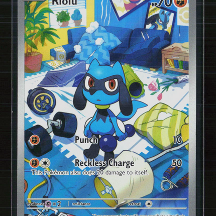 Pokemon 2023 Scarlet & Violet Riolu #215/198