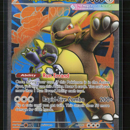 Pokemon 2025 Mega Evolution Mega Kangaskhan EX SAR #164/132