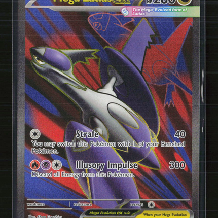 Pokemon 2025 Mega Evolution Mega Latias EX SAR #163/132