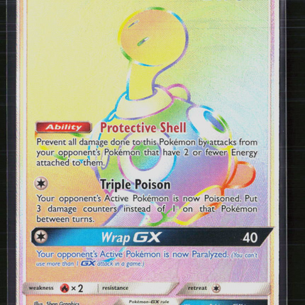 Pokemon 2018 Lost Thunder Shuckle GX HR #215/214