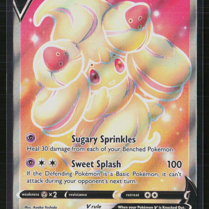 Pokemon 2020 Champion’s Path Alcremie V FA #64/72