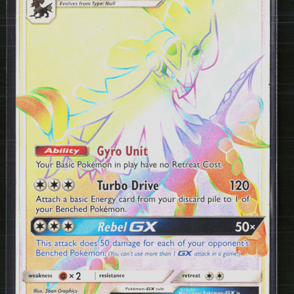 Pokemon 2017 Crimson Invasion Silvally GX HR #119/111
