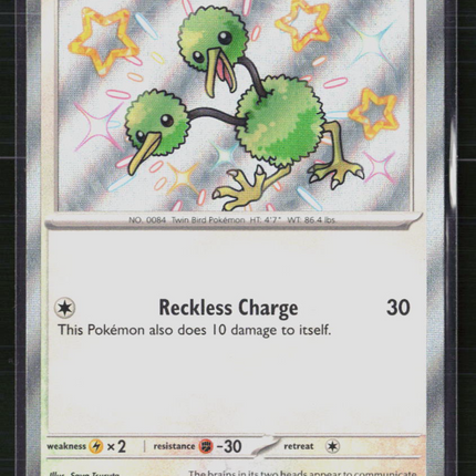Pokemon 2024 Paldean Fates Doduo #199/91