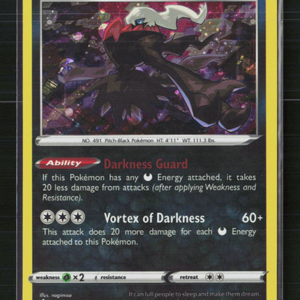 Pokemon 2020 Darkness Ablaze Darkrai Cosmos Holo #105/189