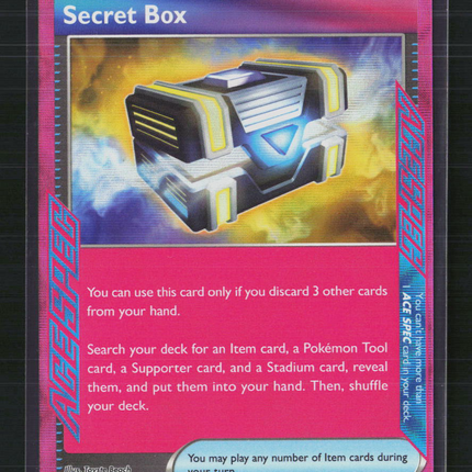 Pokemon 2024 Twilight Masquerade Secret Box ACE #163/167