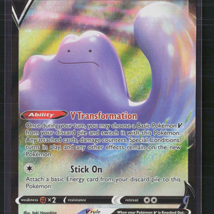 Pokemon 2021 Shining Fates Ditto V #50/72