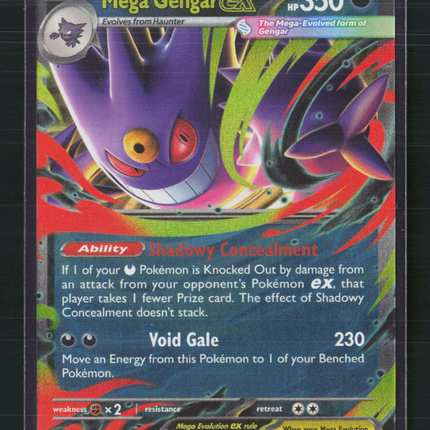 Pokemon 2025 Mega Evolution – Phantasmal Flames Mega Gengar EX #56/94