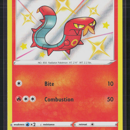 Pokemon 2021 Shining Fates Sizzlipede #SV018/SV122