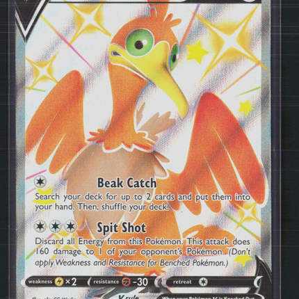 Pokemon 2021 Shining Fates Cramorant V FA #SWSH086