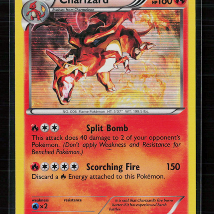 Pokemon 2013 Legendary Treasures Charizard #19/113