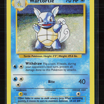 Pokemon 2023 Classic Collection Wartortle #2/34
