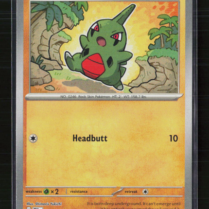 Pokemon 2025 Journey Together Larvitar #47/131