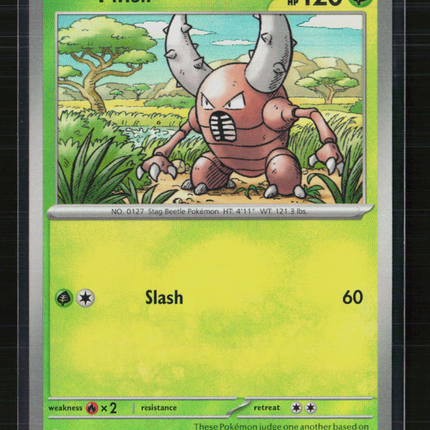 Pokemon 2025 Journey Together Pinsir #3/131 Masterball