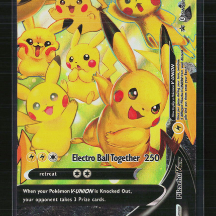 Pokemon 2021 Celebrations Pikachu V-Union FA #SWSH142