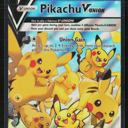 Pokemon 2021 Celebrations Pikachu V-Union FA #SWSH139