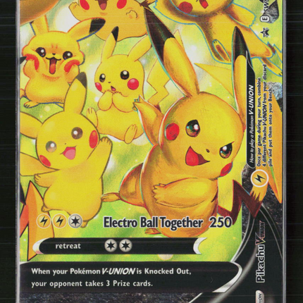 Pokemon 2021 Celebrations Pikachu V-Union FA #SWSH142