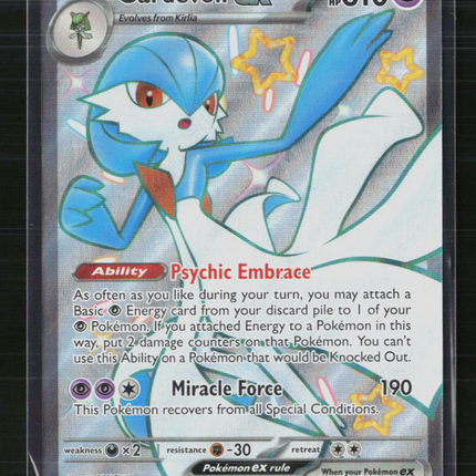 Pokemon 2024 Paldean Fates Gardevoir EX SAR #217/91