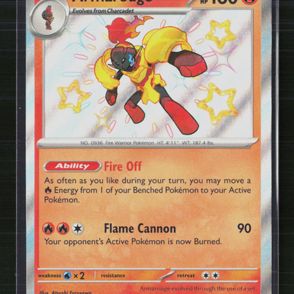 Pokemon 2024 Paldean Fates Armarouge #115/91
