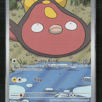 Pokemon 2025 Scarlet & Violet White Flare Stunfisk #118/86
