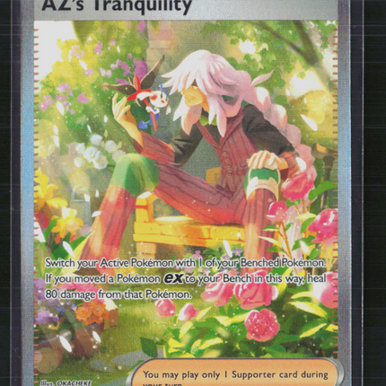Pokemon 2026 Mega Evolution – Ascended Heroes Az's Tranquility SAR #120/86