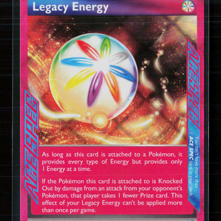 Pokemon 2024 Twilight Masquerade Legacy Energy ACE #167/167