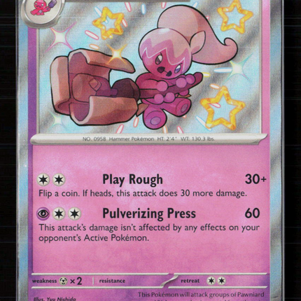 Pokemon 2024 Paldean Fates Tinkatuff #166/91
