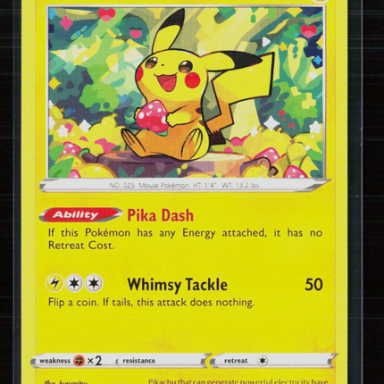 Pokemon 2022 Lost Origin Pikachu #52/196