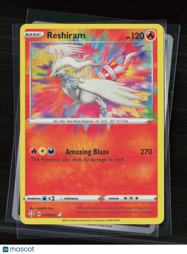 Pokemon 2021 Shining Fates Reshiram #17/72