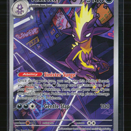 Pokemon 2025 Phantasmal Flames Toxtricity #103/94