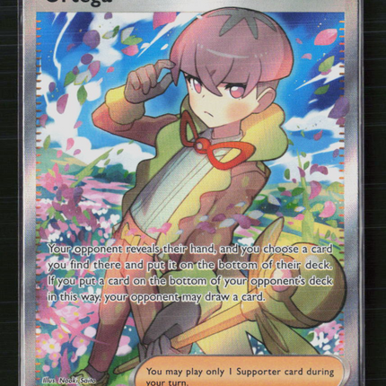 Pokemon 2023 Obsidian Flames Ortega FA SAR #219/197