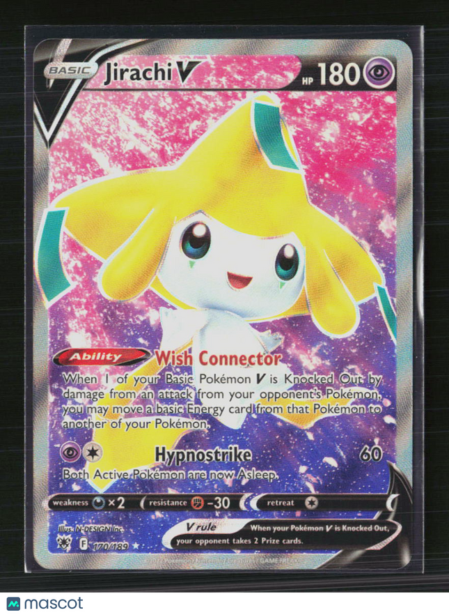 Pokemon 2022 Astral Radiance Jirachi V FA #170/189