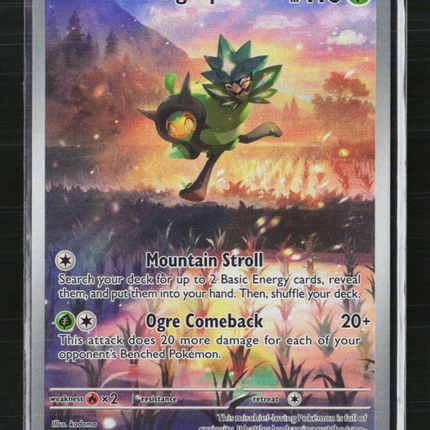 Pokemon 2024 Shrouded Fable Teal Mask Ogerpon #SVP EN 123