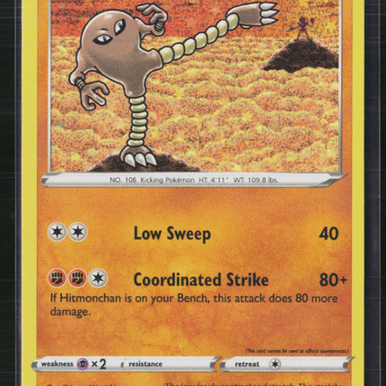 Pokemon 2023 Scarlet & Violet Hitmonlee #11/34