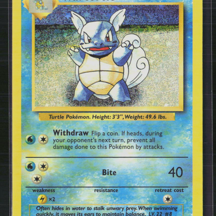 Pokemon 2023 Classic Collection Wartortle #2/34