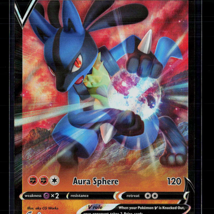 Pokemon 2022 Fusion Strike Lucario V #146/264