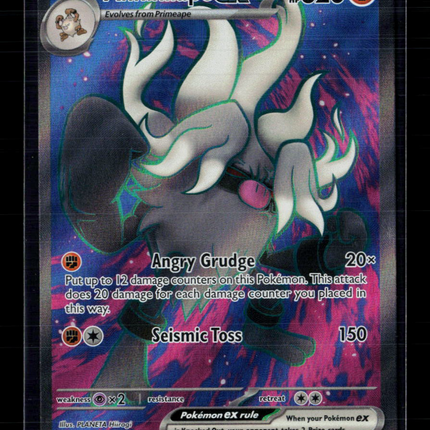 Pokemon 2023 Paldea Evolved Annihilape EX SAR #242/193
