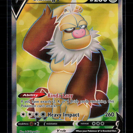 Pokemon 2022 GO Slaking V #77/78