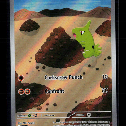 Pokemon 2023 Obsidian Flames Larvitar #203/197