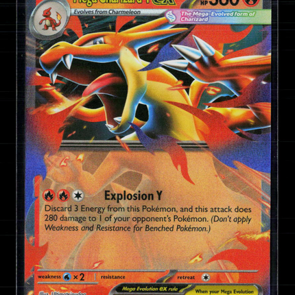 Pokemon 2025 Mega Evolution Mega Charizard Y EX #030