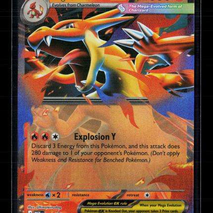 Pokemon 2025 Mega Evolution Mega Charizard Y EX #030