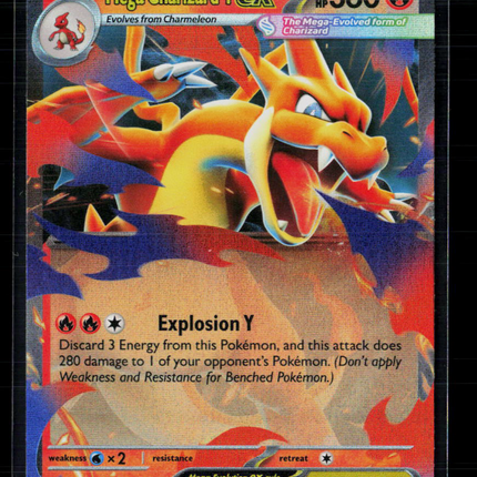 Pokemon 2025 Mega Evolution Mega Charizard Y EX #030