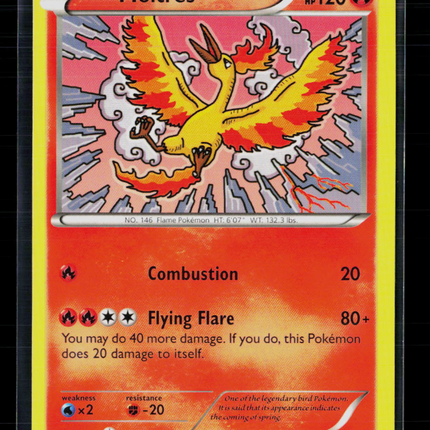 Pokemon 2016 Fates Collide Moltres #9/124
