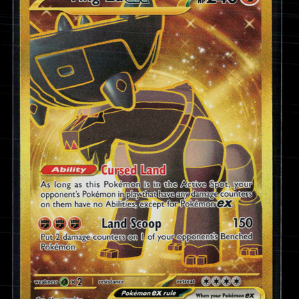 Pokemon 2023 Paldea Evolved Ting-Lu EX HR #275/193