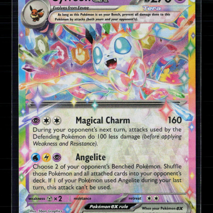 Pokemon 2024 Surging Sparks Sylveon EX RR #86/191