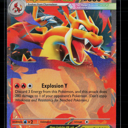 Pokemon 2026 Mega Evolution – Ascended Heroes Mega Charizard Y EX RR #22/217