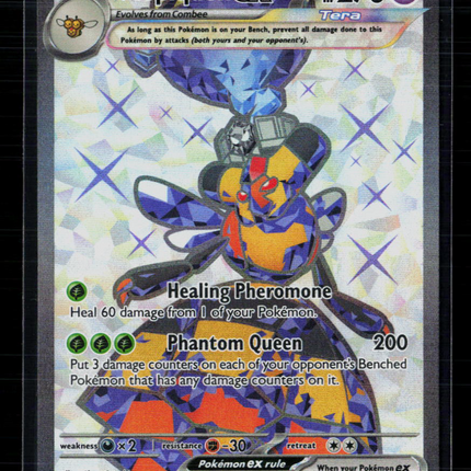 Pokemon 2023 Obsidian Flames Vespiquen EX SAR #212/197