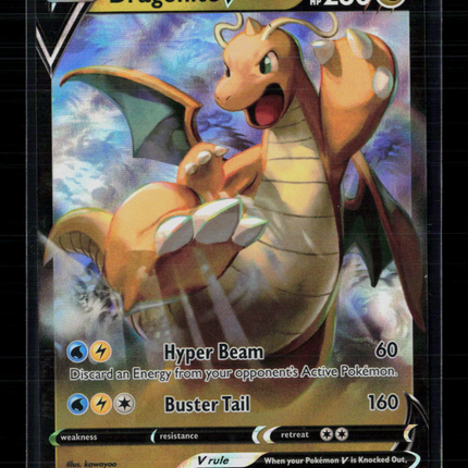Pokemon 2022 GO Dragonite V #49/78